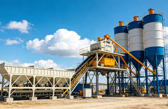 HZS90 Concrete Batching Plant